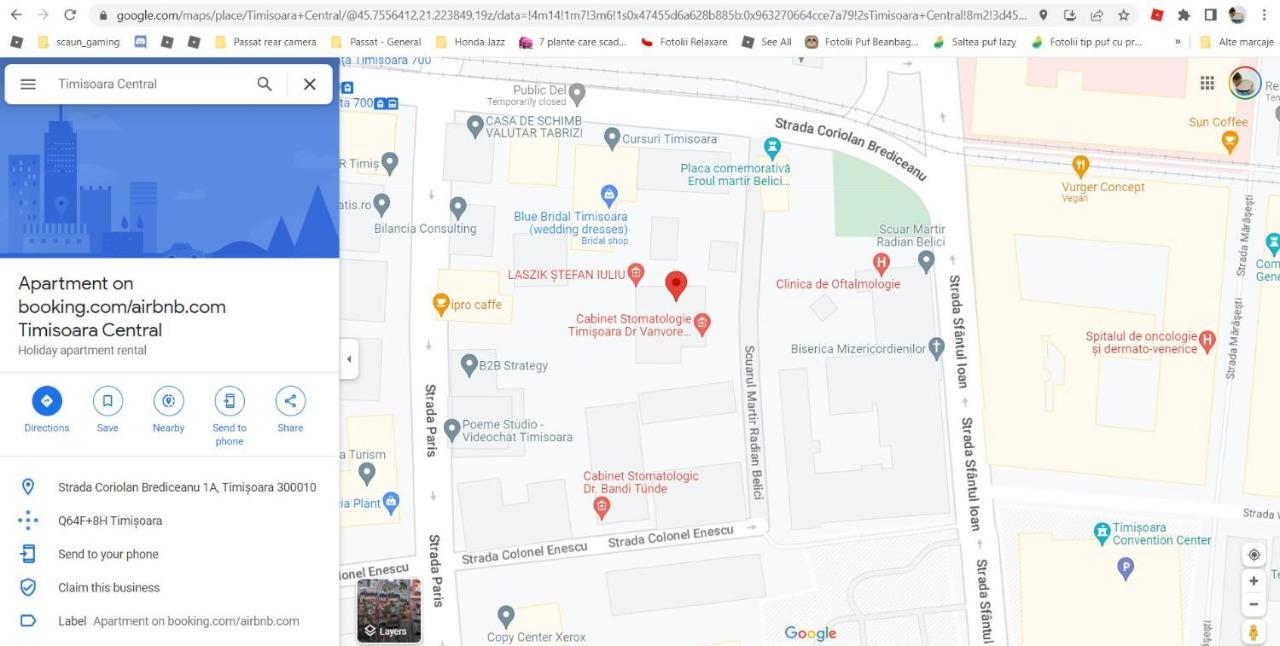 Timisoara Central Dış mekan fotoğraf